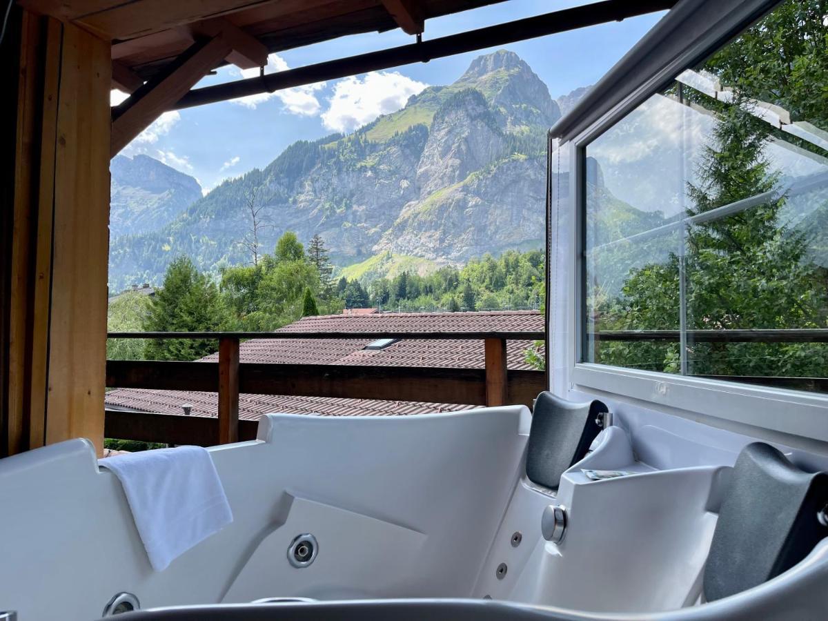 Chalet Hotel Adler Ag Кандерштег Экстерьер фото