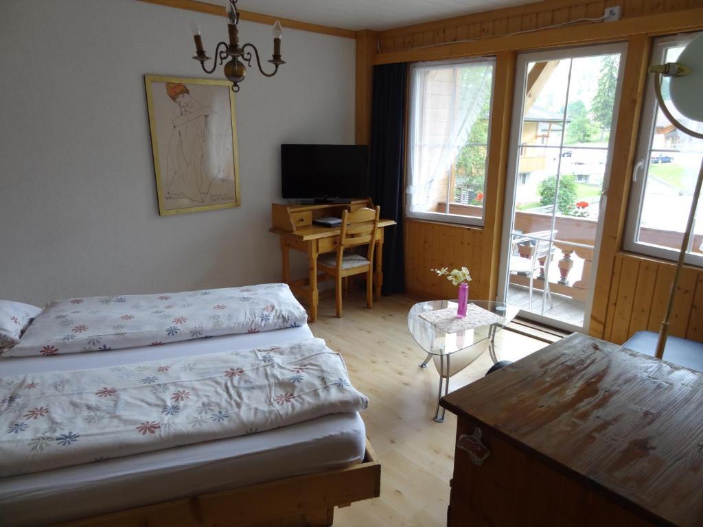 Chalet Hotel Adler Ag Кандерштег Номер фото